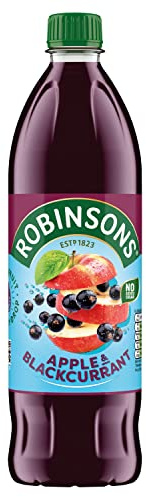Robinsons Apple and Blackcurrant No Added Sugar, 1L