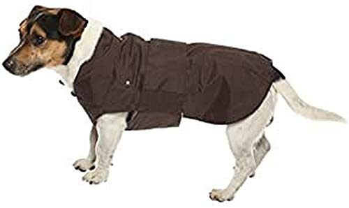 CROCI, MONTREAL, Cappotto per cani, Mantello invernale, Giacca impermeabile, Taglia 80 cm, Marrone
