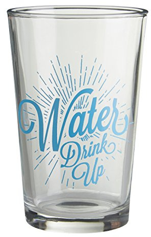Premier Housewares Water Glass, 7 x 7 x 11 cm