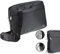 Navitech Noir Lecteur DVD portatif Housse de Transport Sacoche Protection Compatible avec LONPOO 9