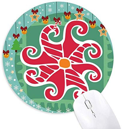 Red Sun Mexico Totems Antike Zivilisation Zeichnen Maus Pad Jingling Bell Rund Gummi Mat