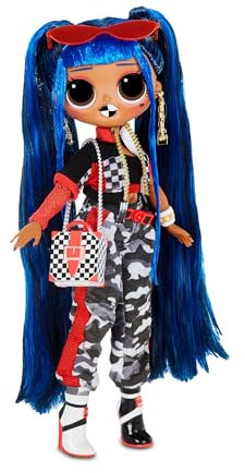 L.O.L. Surprise! 570295PE7C LOL Surprise OMG 38 Doll- Downtown BB, 25 cm große bewegliche Fashion Puppe mit 20 Überraschungen