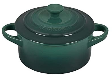 Le Creuset Gres Mini Cocotte Rotondo, 8 Oz, Artichaut