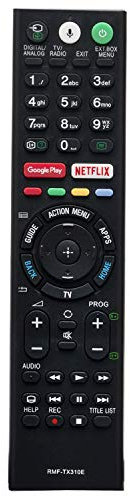 VINABTY RMF-TX310E Telecomando sostitutivo compatibile con Sony TV KD-43XG8305 KD-75XF90xx KD-55XF90xx KD-49XF9005 KD-43XG8096 KD-49XG9005 KD-49XG8096 KD-65AG8 KD-65XG8096 KD-65XF9005