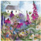 ALEX CLARK Bee Garden Fridge Magnet