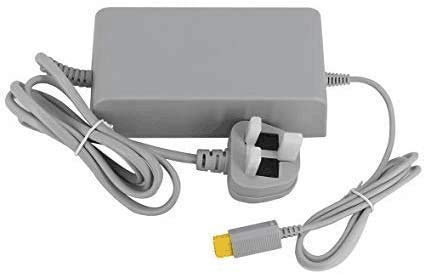 Ruitroliker Charging AC Adapter Power Supply for Wii U Console (3 Pin UK)