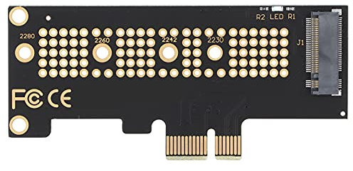 Annadue NVME PCIe Adapter, M.2 SSD auf PCIe Express X4/x1 Adapterkarte, Unterstützt oder 2230/2242/2260/2280 SSD(PCIEx1)