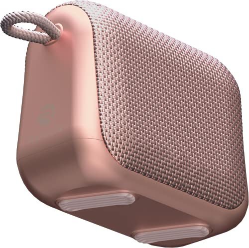 Raycon The Everyday Speakers with Microphone IP67 Dustproof and Waterproof TWS Multilink Bluetooth 5.0 Portable Outdoor Wireless Speakers(Rose Gold)