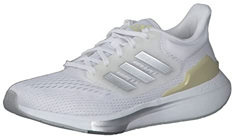 Adidas EQ21 Run, Damen Laufschuhe, Ftwbla/Plamat/Sabemt, 37 1/3 EU