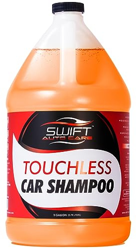 Swift Touchless Autowasch-Shampoo (3,5 Liter) – kein Bürsten erforderlich, stark schäumende Autoseife, strapazierfähig, Autowaschmittel für Schaumkanone, funktioniert auf Autos, LKWs, Wohnmobilen