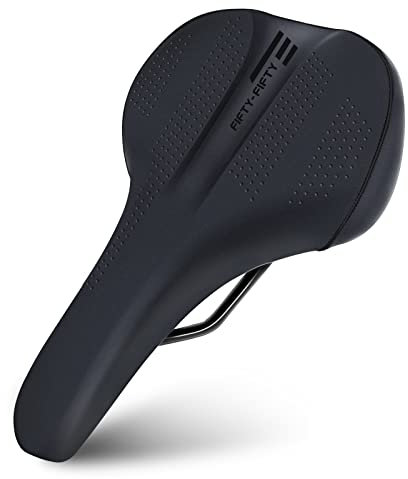 FIFTY-FIFTY Mountainbike Sattel, Bequemer Memory Foam Fahrradsitz, Weicher Wasserdichter Fahrradsitz für Herren und Damen, Kompatibel mit MTB, Rennrad, E-MTB