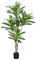 CROSOFMI Drácena Artificial 150cm Plantas Artificiales Decorativas Fake Tropical Plants Plástico de Interior y Exterior Decoración para Hogar Oficina Casa Balcón Dormitorio