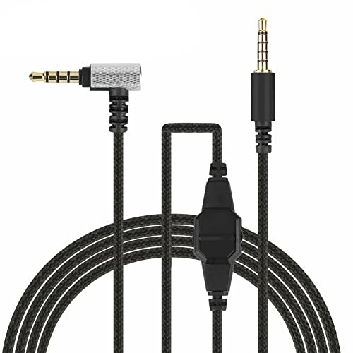Gaming Headphone Audio Cable Cord for Astro A10/A40/A30/A50/G433 Gaming Headset 6.5ft
