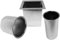 Premium Salon Appliance Stainless Steel Holder Package - 3 Blow Dryer Ring, 2 Curling Iron Ring, and Flat Iron Organizer Set