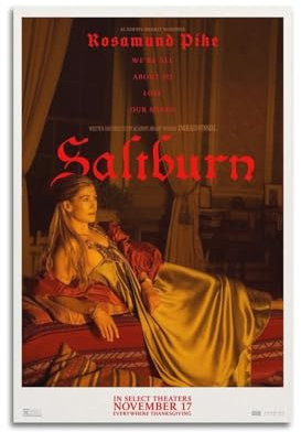 ceok Saltburn Moive Poster, Wandkunst, Dekordruck, Bild, Gemälde für Wohnzimmer, Schlafzimmer, Dekoration, 30 x 45 cm, ungerahmt