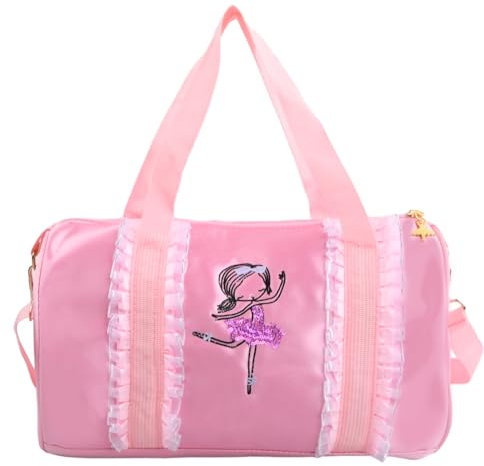 Azonelife Ballett Tanztaschen Prinzessin Balletttasche Umhängetasche Sporttasche Tasche Mädchen Balletttasche Duffle Bag Gymnastik Handtasche Kindertasche für Ballerina Tänzerin