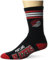 For Bare Feet Unisex 4 Stripe Deuce NBA Crew-Socken, Team-Farbe, Large