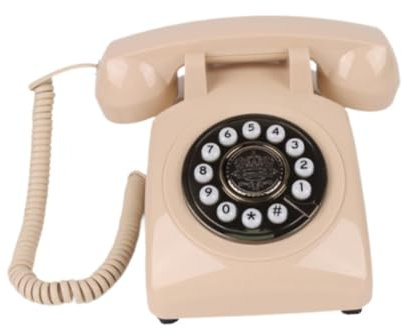 Audio Guest Book Registratore telefonico per Matrimonio Registratore di messaggi vocali Telefono Audio Guest Book Telefono, Beige