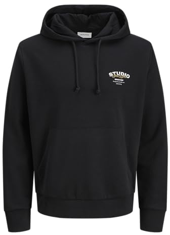 Jack & Jones Herren Jack & Jones Male Kapuzenpullover Gedruckt Kapuzenpullover Jjesoho Sweat Hood Noos (0er Pack)