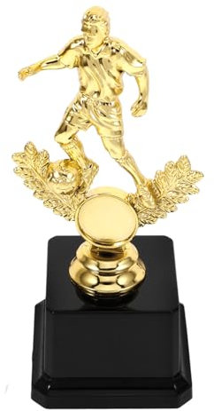 Happyyami Fußball-Trophäe goldene Trophäe Trophäe künstliche Dekorationen kleine Pokale Fußball-Aufkleber plastikbecher fußball Pokal Mini-Preispokale Halloween-Trophäe Wiederverwendbar