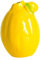 Sharplace Vase à Fleurs en Forme de Citron en Céramique, Vase Décoratif Ornement de Bureau de Bureau Multifonctionnel Conteneur D'arrangement Floral 9.5x14cm pour Decoration Maison