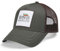 Amplified Trucker Baseballkappe mit verstellbarem Snapback-Verschluss, Atmungsaktiv - Bob Marley, Olive-Brown