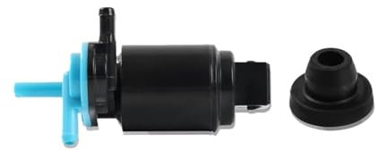 CNMNDE Pompa lavavetri, adatta for Opel, Astra H Corsa B, adatta for Tigra, Zafira A Vectra B Tergicristallo anteriore parabrezza motore spruzzatore uscita singola Pompa per la pulizia del parabrezza