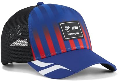 PUMA Erwachsene BMW M Motorsport Lifestyle Trucker Cap OneSize, Pro Blue