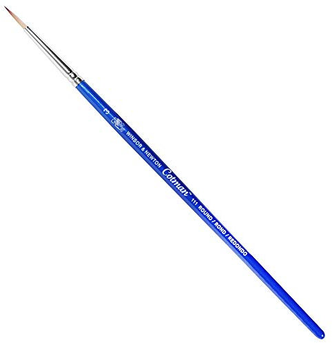 Winsor & Newton 5301003 Aquarell Pinsel Cotman Serie 111 Rundpinsel, Nr. 3, Transparent, 3-2mm-Rundpinsel