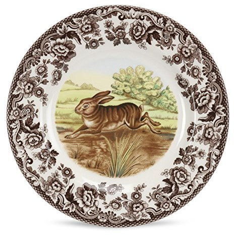 Spode Woodland Assiette à salade Lapin