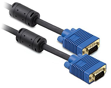 S-Link SLX-177 VGA Cable 10 m VGA (D-Sub) Black, Blue - VGA Cables (10 m, VGA (D-Sub), VGA (D-Sub), Black, Blue, Male connector/Male connector)