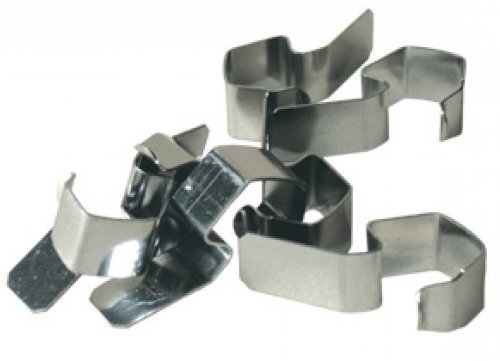 12 Weckklammern / Einweckklammern / Clipse / Klammern für Weckgläser