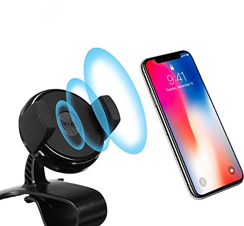 TuToy Qi Wireless Charger Auto Dashboard Holder Hud Für iPhone X iPhone Plus Samsung