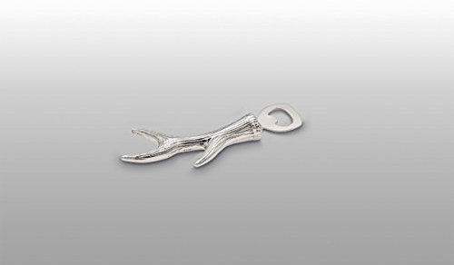 Tischkultur Flaschenöffner Geweih Aluminium 17,0 x 6,5cm