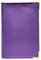 LOLUNA® Porte-Carte Simple 1 à 2 Carte Compact en Cuir Existe en Plusieur Couleur pour Homme et Femme (Violet)
