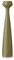Applicata - Lily - Kerzenhalter - Olive/Grün - Buchenholz - H: 24,5 cm