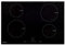 vidaXL Induction Hob with 4 Burners Touch Control Glass Electric Dining Cooker Built-in Domino Hob Kitchen Appliance Home 77 cm 7000 W