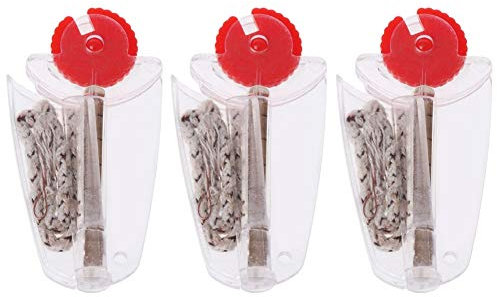 Zonfer Flint Steine Feuerstein 3pcs Feuerzeug Feuer-Starter für Outdoor Camping Wandern Jungle Adventures
