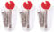 Zonfer Flint Steine Feuerstein 3pcs Feuerzeug Feuer-Starter für Outdoor Camping Wandern Jungle Adventures