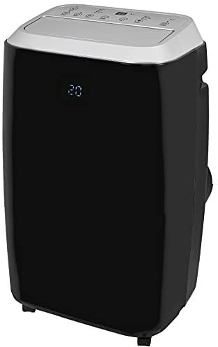 GUTFELS Mobile Klimaanlage CM 81458 sw | 4-in-1 Luftkühlung, Heizen, Trocknung & Ventilation | 14000 BTU | LED Display | Inkl. Abluftschlauch | Kompakt | Mobil | Schwarz
