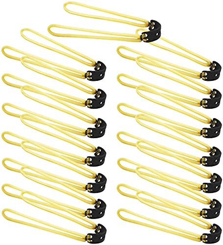 air swimmers 15PCS Ersatzgummibänder für Steinschleuder Zwille Schleuder, Jagd Katapulte Gummi mit hoher Zugkraft, 6-facher Hochzug, 1000 Schuss, für Outdoor-Schießen