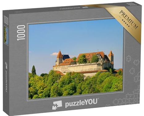 puzzleYOU: Puzzle 1000 Teile „Coburg: mittelalterliche Burganlage in Bayern“ – aus der Puzzle-Kollektion Burgen