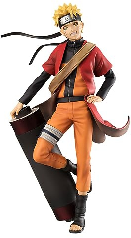 MegaHouse Unbekannt Naruto Shippuden Statuette Naruto Uzumaki Salbei Modus, 19 cm