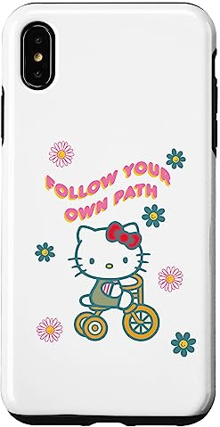 iPhone XS Max, follow your own path with the case. Hello Kitty