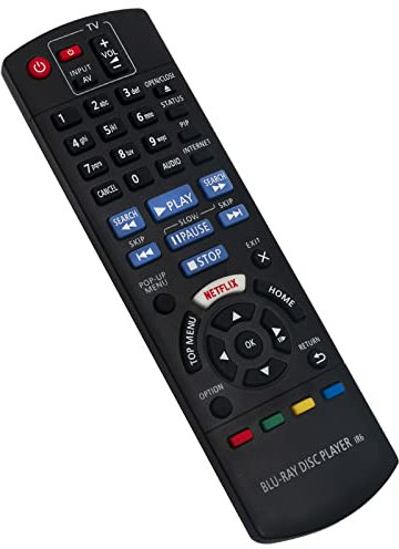 N2QAYB001030 Replacement Remote Control Fit for Panasonic Blu-ray Disc DVD Player DMP-BDT170 DMP-BDT180 DMPBDT170 DMPBDT180