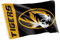 Desert Cactus Flagge der University of Missouri, 100 % Polyester, für drinnen und draußen, 91 x 152 cm (Teamname)