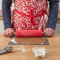 Cover for rolling pin, red