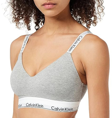 Calvin Klein Soutien-Gorge Brassière Femme Stretch, Gris (B10 Grey Heather), M