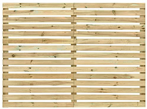DCRAF Home Products-Garden Zaunblende imprägniert Kiefernholz 180x180cm