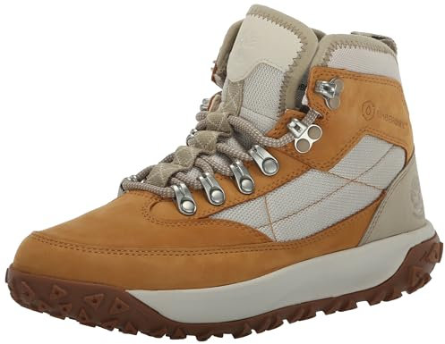 Timberland Damen Greenstride Motion 6 Super Mid Wanderstiefel, Weizen, Nubuk, 40 EU